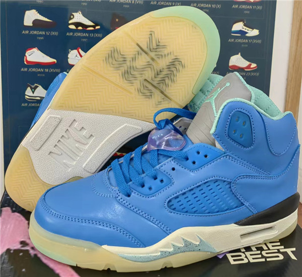 Men's Running Weapon Air Jordan 5 Blue Retro Low Doernbecher Michael Shoes 051 Men's Running Weapon Air Jordan 5 Blue Retro Low Doernbecher Michael Shoes 051